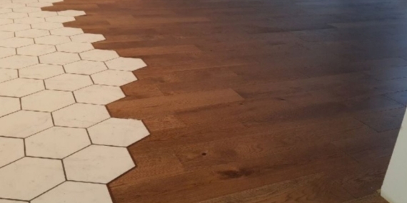 Salon Zemininde Karo ve Parke Geçişleri ile Alan Belirleme